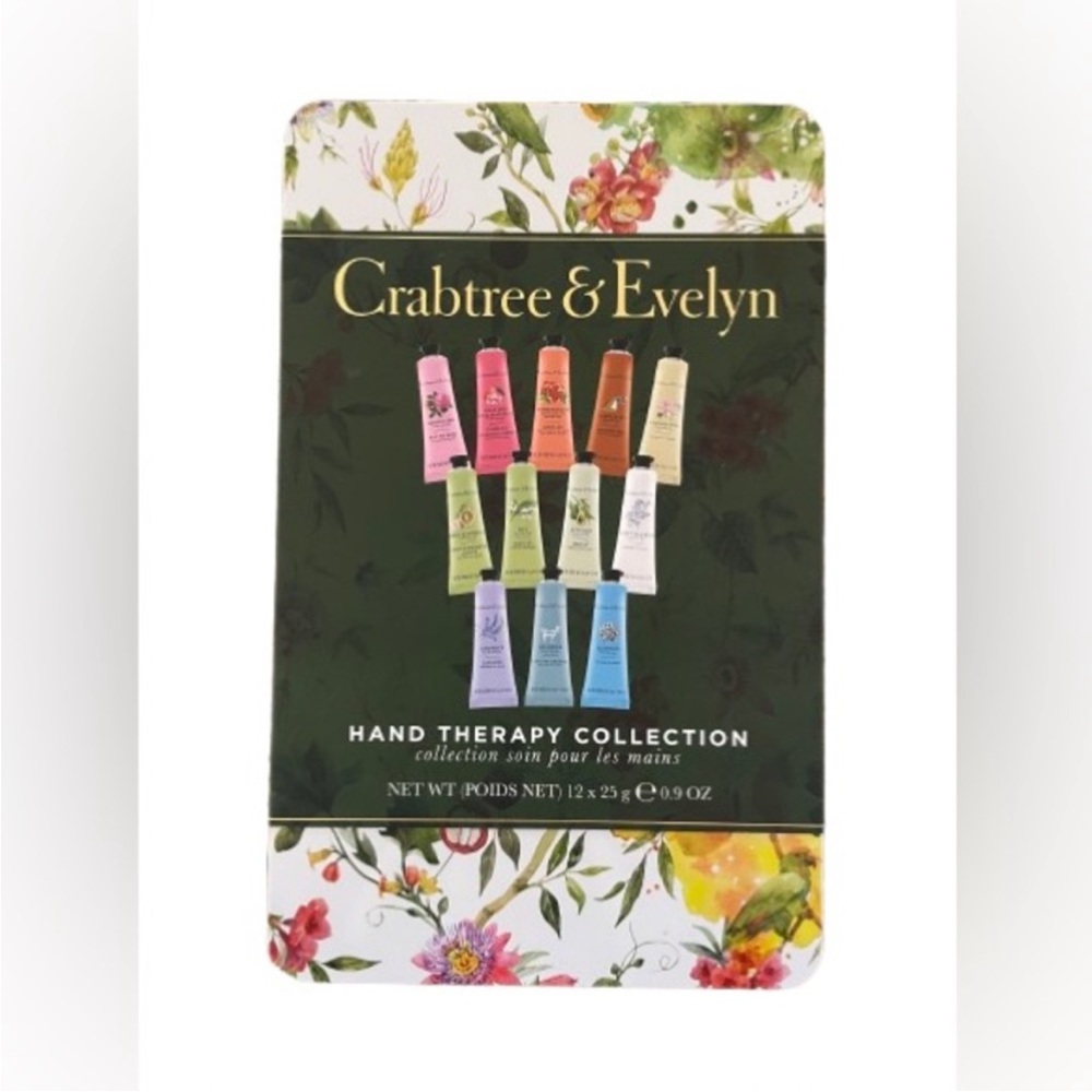 NEW CRABTREE & EVELYN HAND THERAPY COLLECTION set of 12 hand creams